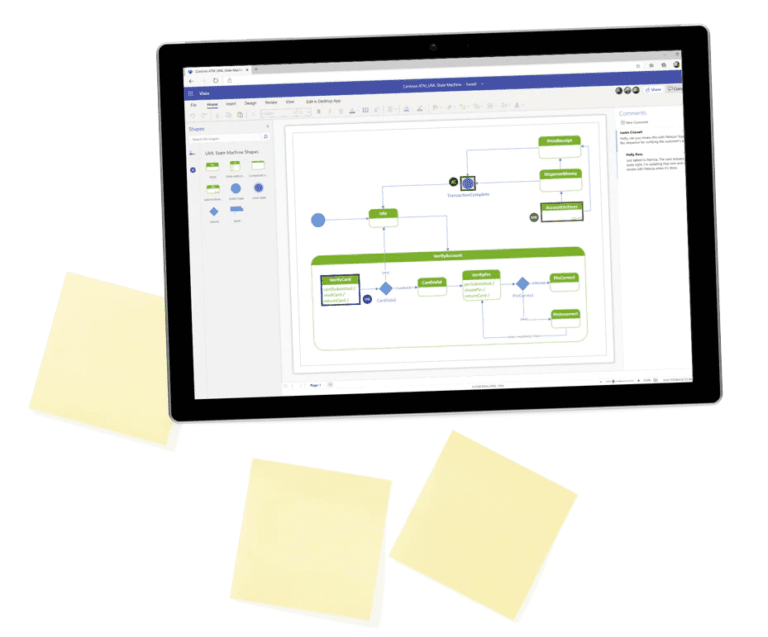 Visio Diagrammtool neu in Microsoft 365