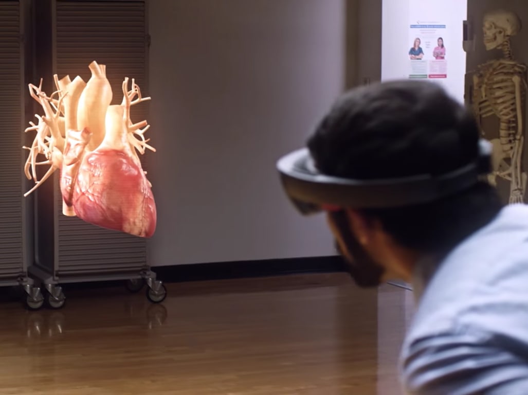 Augmented Mixed Reality mit Microsoft HoloLens