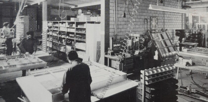 75 Jahre Schibli-Automatik. Die Werkstatt in Kloten anno 1985.