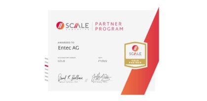 Entec ist Scale Computing Gold Partner Featured Image