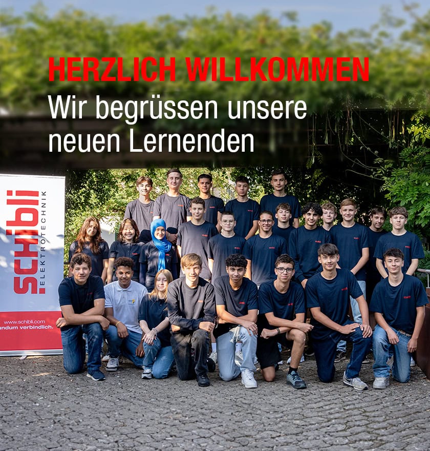 Begrüssung neuer Lernender 2024