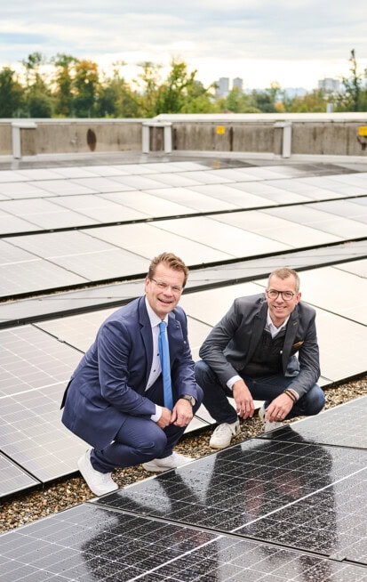Referenz: PV-Anlage im Contracting-Modell für die voestalpine High Performance Metals Schweiz AG