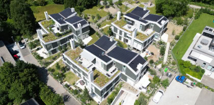 Gesamtheitliche Energielösung für Mehrfamilienhäuser «Im Schatz»