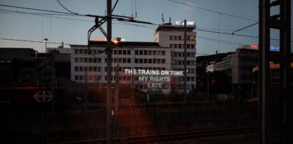 Referenz: BILLBOARD in Zürich. Beleuchtungsinstallation Featured Image